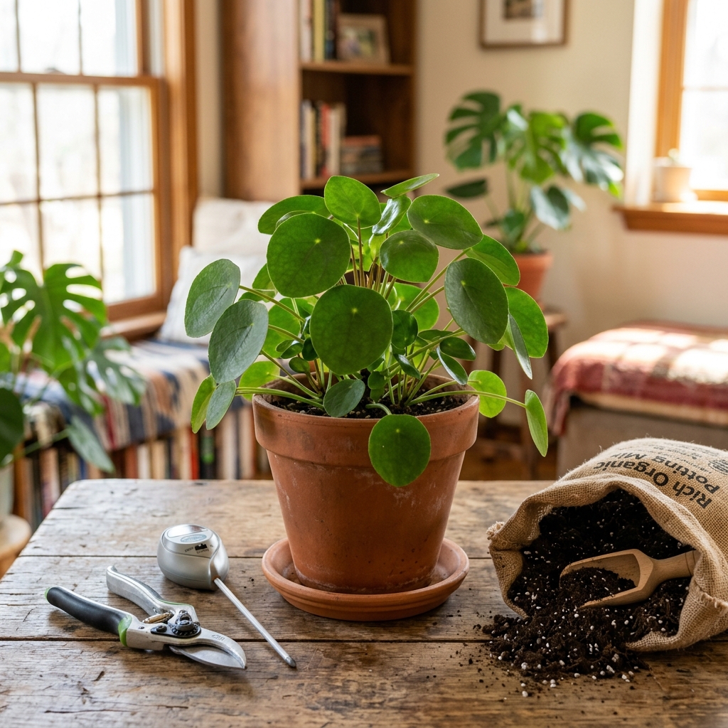 image of a healthy plant after rot fix